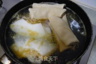 百叶包海鲜汤的做法步骤：7