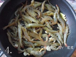 【浙菜】韭菜炒鲜虾+韭菜鲜虾鸡蛋饼的做法步骤：4