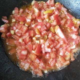 番茄虾滑汤的做法步骤：7