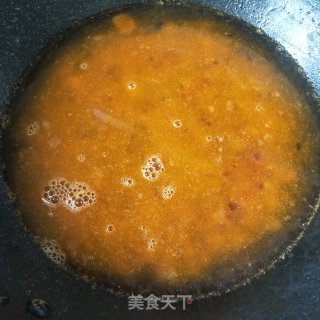 番茄虾滑汤的做法步骤：8