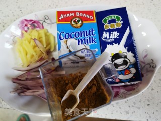 改良版泰式咖喱虾的做法步骤：3