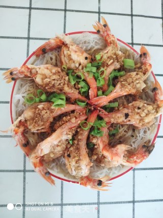 蒜香大虾家常版的做法步骤：8