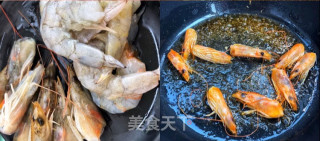 香菇虾仁疙瘩汤的做法步骤：3
