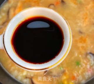 香菇虾仁疙瘩汤的做法步骤：7