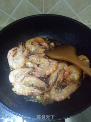 家常油焖大虾的做法步骤：5
