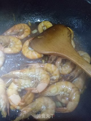 家常油焖大虾的做法步骤：6