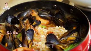 韩式辣炖海鲜汤的做法步骤：14