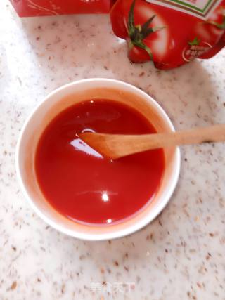 茄汁凤尾虾的做法步骤：4