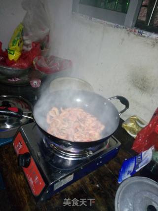 红烧虾的做法步骤：5