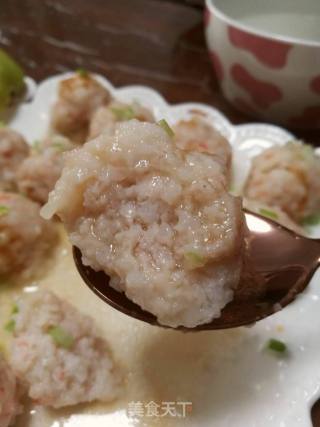 猪肉♉虾♉剩米饭的做法步骤：4