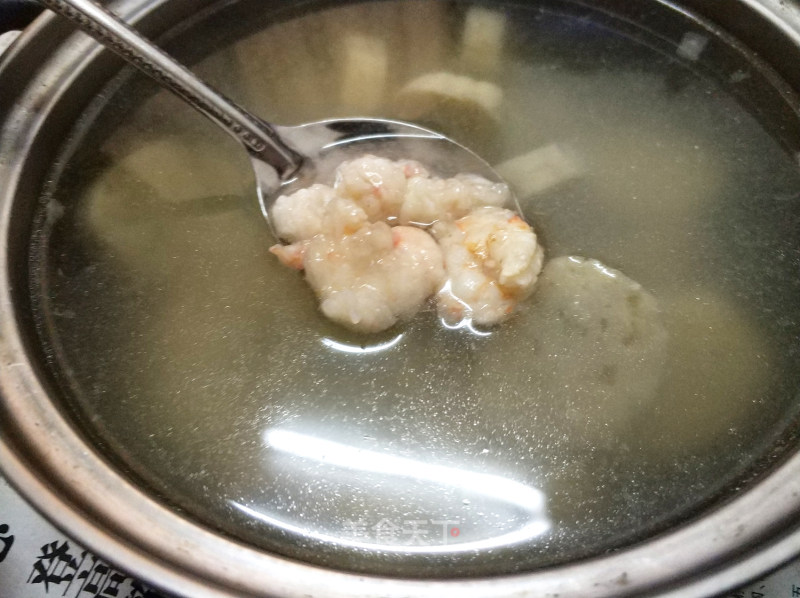 虾仁羹汤的做法