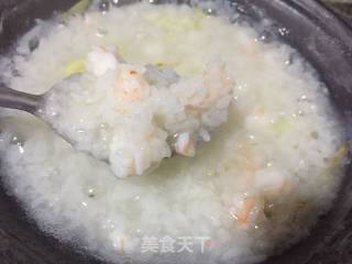 大米虾仁粥的做法步骤：4