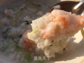 大米虾仁粥的做法步骤：7