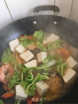 一品海鲜锅的做法步骤：18