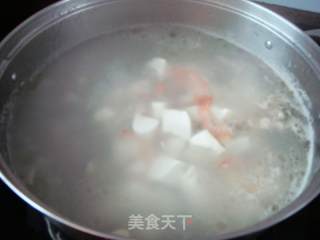花蛤紫苏豆腐汤的做法步骤：5