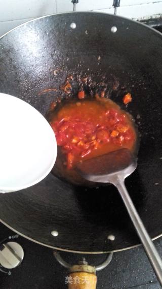茄汁烩双鲜的做法步骤：17