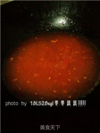 私房菜：番茄虾的做法步骤：7