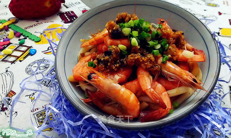中式酱料の蒜泥蒸酱——蒜泥蒸虾的做法