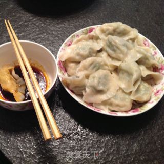 鲜虾韮菜饺子的做法步骤：13