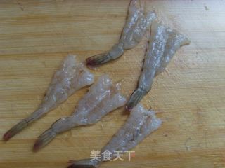 琵琶虾的做法步骤：2