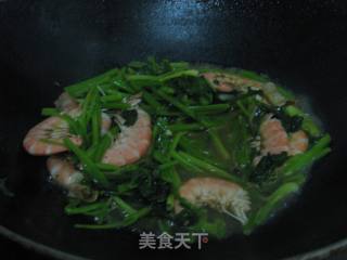 芹菜炒虾的做法步骤：6