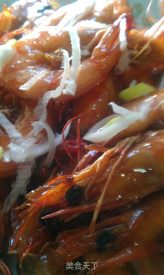 老菜新做--------油焖大虾的做法步骤：4