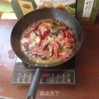 油焖大虾的做法步骤：7