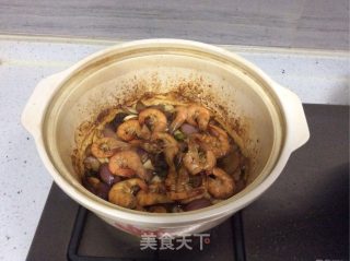椒盐干锅虾的做法步骤：1
