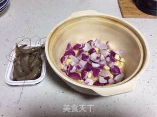 椒盐干锅虾的做法步骤：2