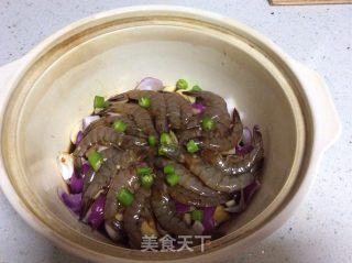 椒盐干锅虾的做法步骤：10