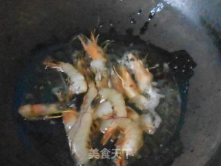 虾炒白菜的做法步骤：2