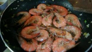 蚝油焖大虾。的做法步骤：7