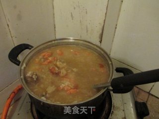 风味鲜虾粥的做法步骤：9