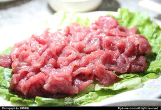 韩式牛肉大虾大酱锅的做法步骤：5