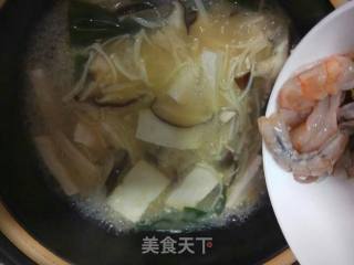 鲜虾海带汤的做法步骤：9