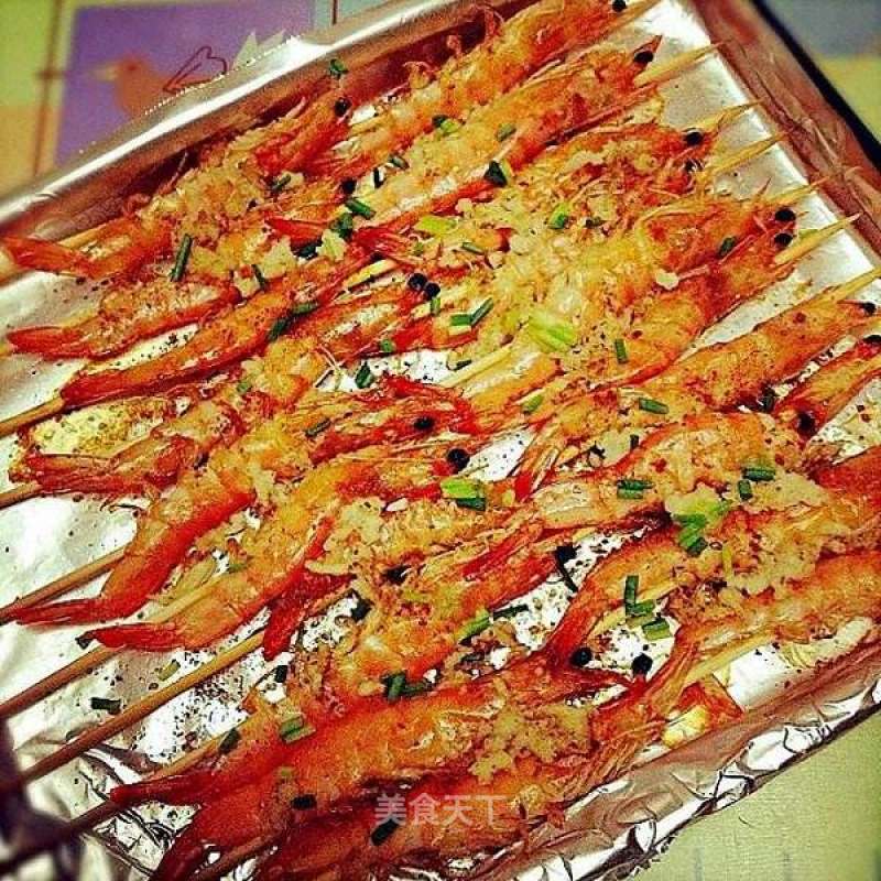  #第四届烘焙大赛暨是爱吃节# 蒜蓉烤虾的做法