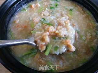 【广东】鲜虾鸡肉砂锅粥的做法步骤：10