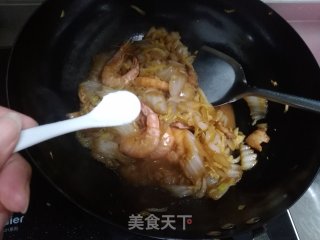 【山东】白菜烧虾的做法步骤：8
