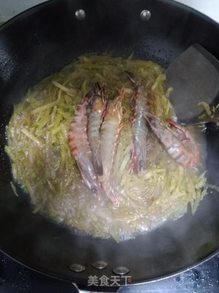 【山东】萝卜丝炖虾的做法步骤：9