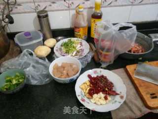 干锅虾（二爺V587）的做法步骤：1