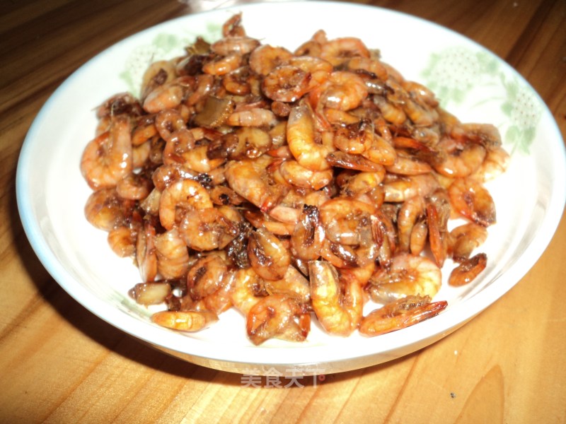 焦糖酱油虾的做法