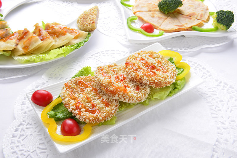 介绍半成品台湾小吃花枝虾堡的做法