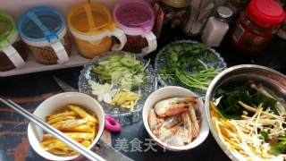 干锅虾的做法步骤：2