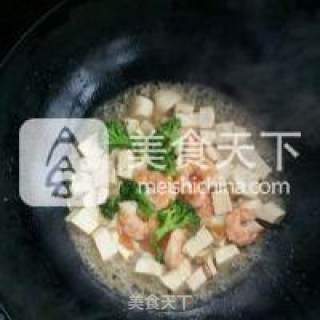 虾仁豆腐的做法步骤：5