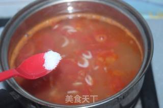 番茄土豆虾皮汤的做法步骤：7