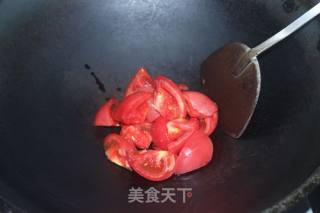 番茄土豆虾皮汤的做法步骤：3