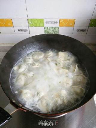 虾皮蛋汤饺子的做法步骤：4