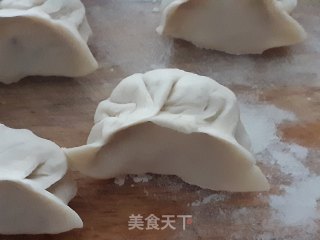 辣萝卜丝蒸饺的做法步骤：7
