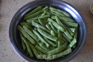 干烧四季豆的做法步骤：2