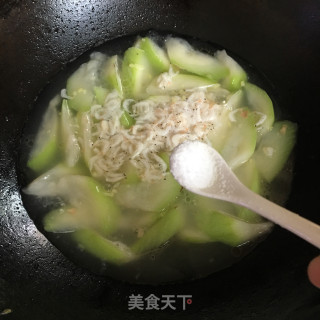 瓠子虾皮汤的做法步骤：8